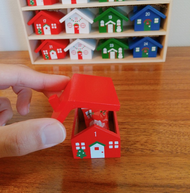 アドベントカレンダー2020　ハウスのお菓子