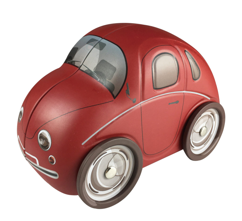 自動車缶 バレンタインチョコレート