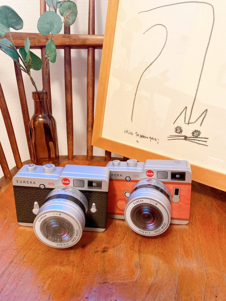 エウレカ バレンタイン カメラ缶 望遠レンズ