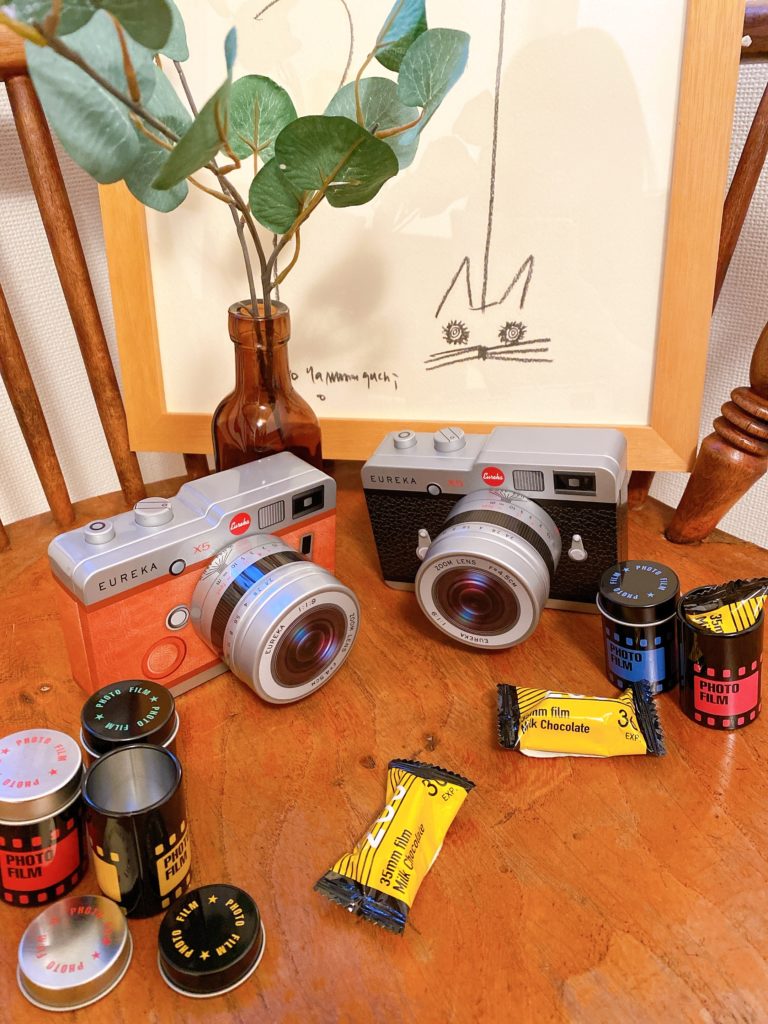 エウレカ バレンタイン カメラ缶 バレンタインギフト