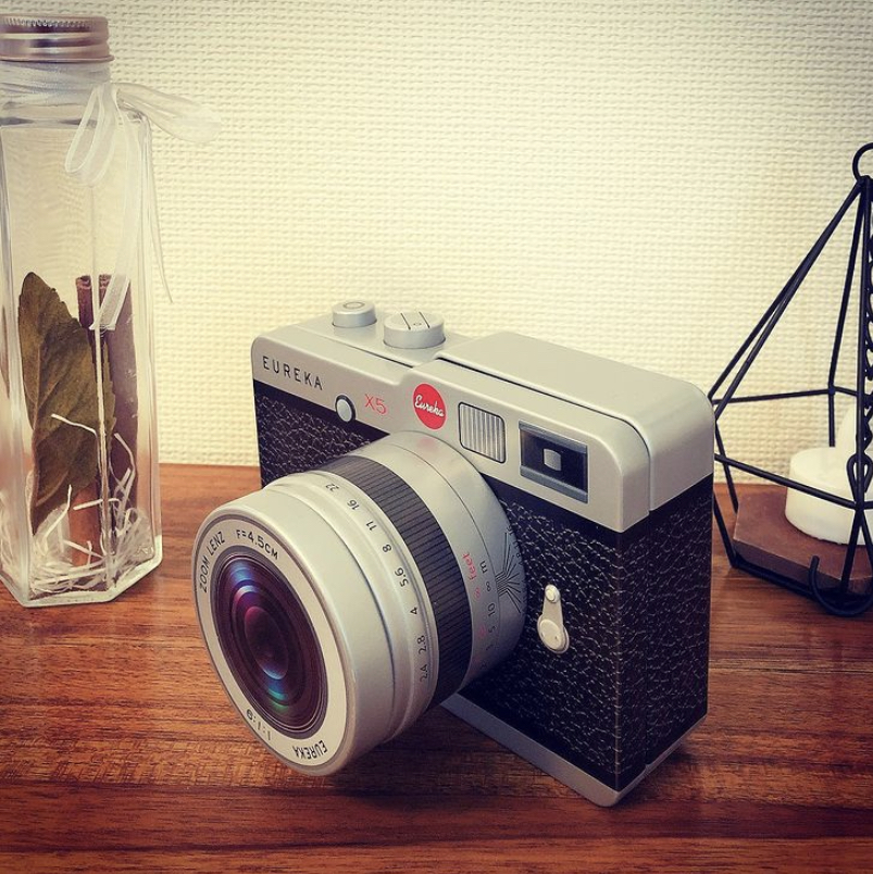 エウレカ　バレンタイン　ギフト　望遠カメラ缶