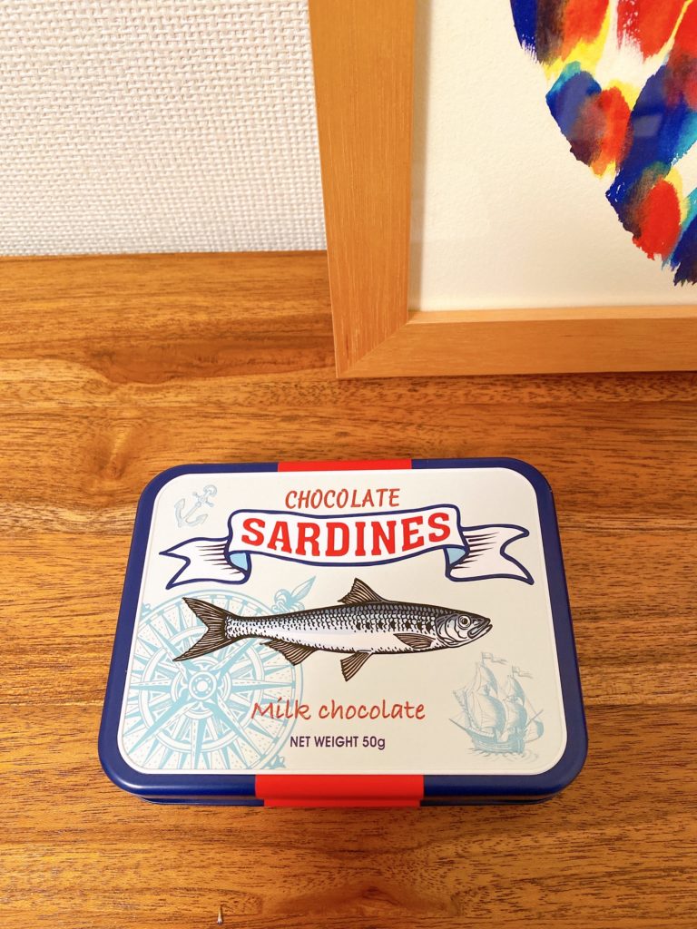エウレカ　バレンタイン　チョコ　サーディン缶