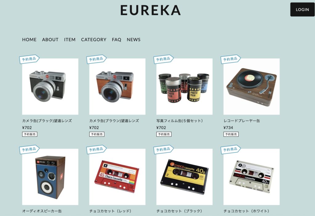 エウレカ バレンタイン ギフト レコードプレーヤー缶