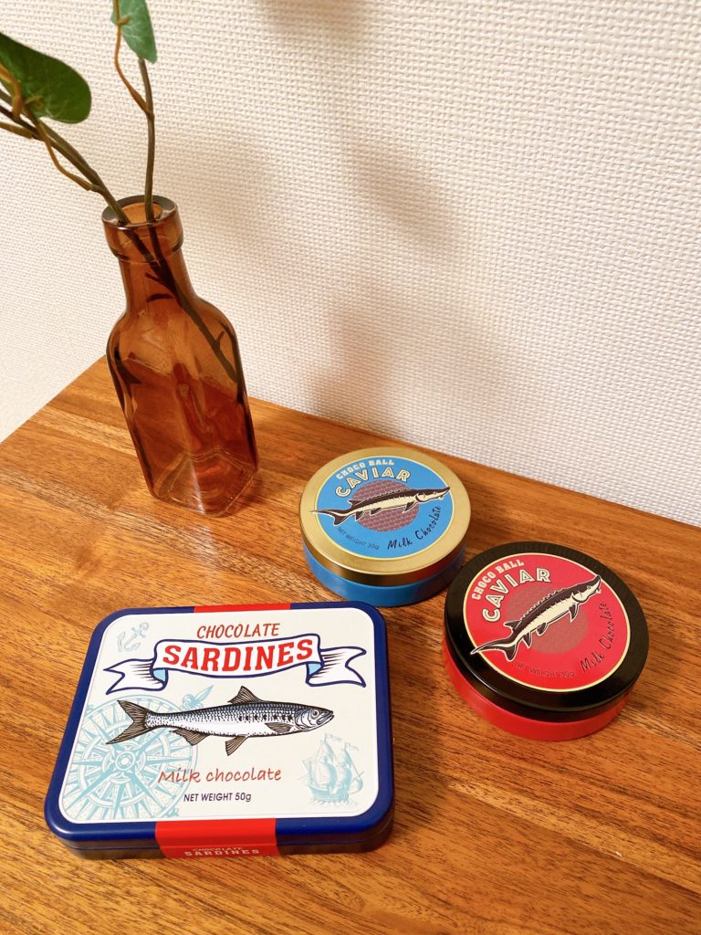 エウレカ　バレンタイン　チョコ　キャビア缶