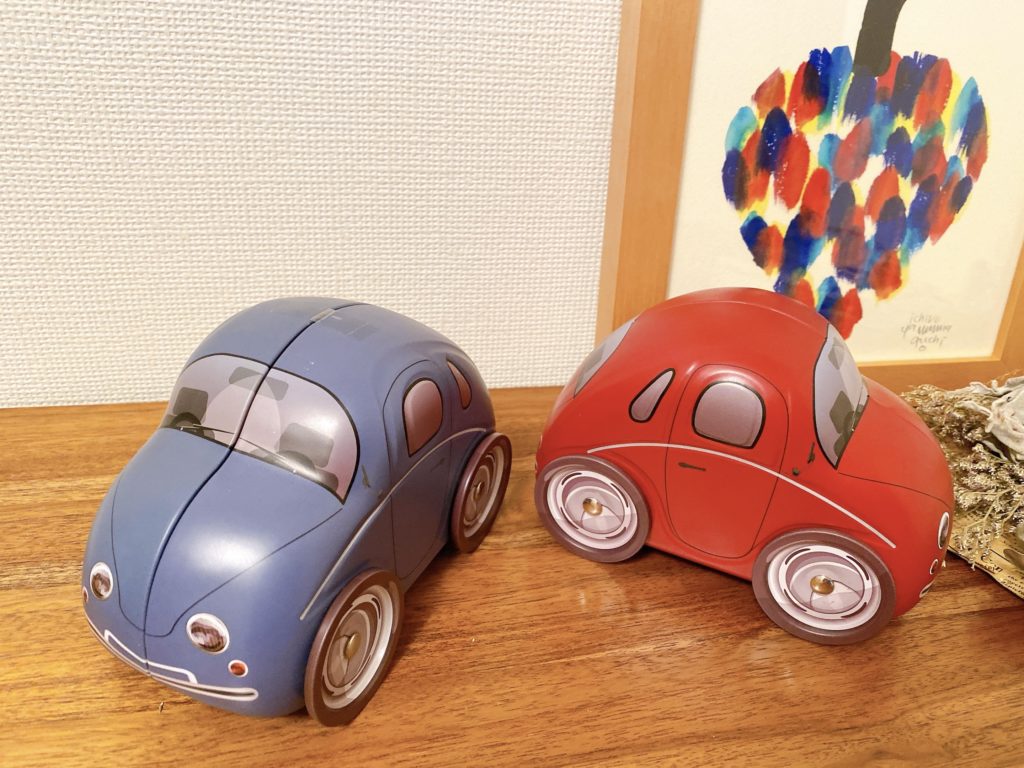 エウレカ　バレンタイン　チョコレートギフト　自動車缶