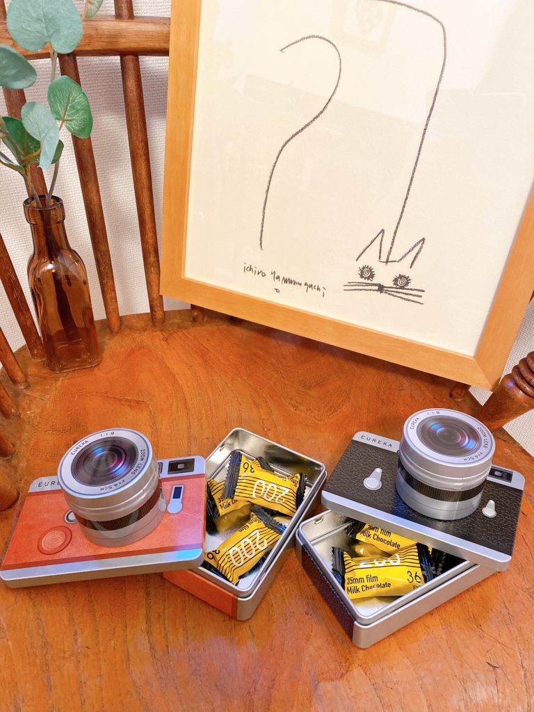 エウレカ バレンタイン カメラ缶 バレンタインギフト