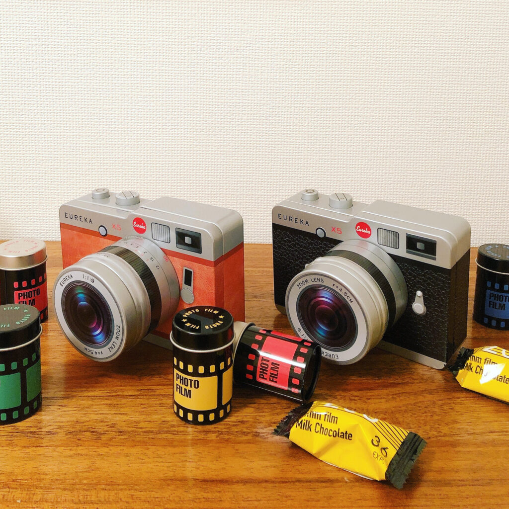 カメラ缶、望遠カメラ、エウレカカメラ、カメラ