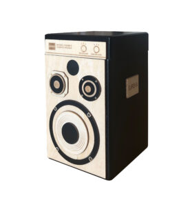 スピーカー木箱　クッキー　チョコレート　オーディオ好き