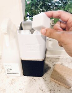 キューブを取り出す