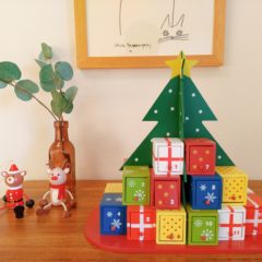 アドベントカレンダー2020① ウッドボックスカレンダー(ツリー)