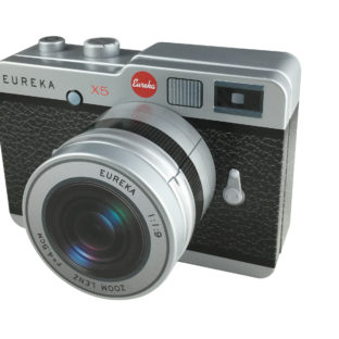 カメラ缶望遠レンズ チョコレート入り 2021年バレンタイン