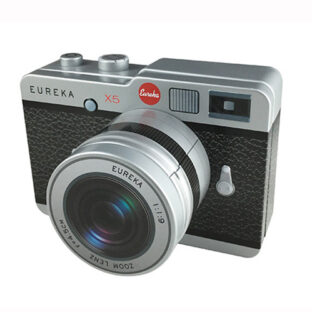 非公開: カメラ缶(ブラック)望遠レンズ（ブラック）