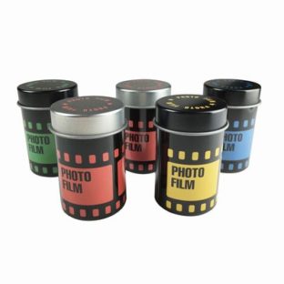 非公開: 写真フィルム缶(５個セット）