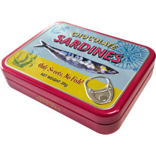 【2025年12月末販売開始予定】チョコサーディン缶(レッド)