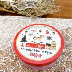 エウレカのクリスマス商品　クリスマスサークル缶のご紹介