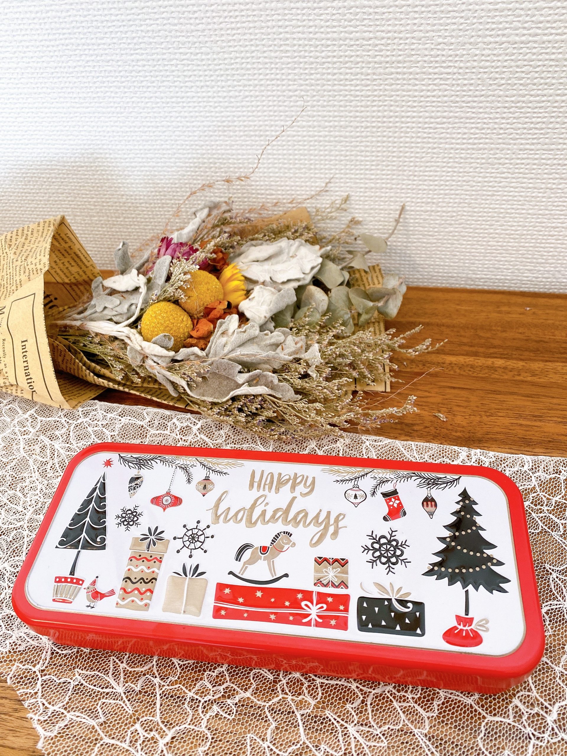 エウレカのクリスマス商品 クリスマスペンケース缶のご紹介 | 株式会社