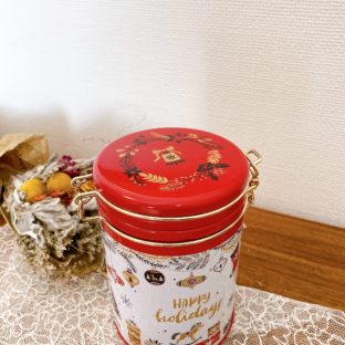 エウレカのクリスマス商品　クリスマスキャニスター缶のご紹介