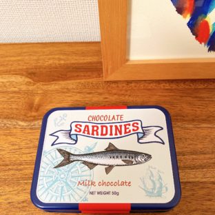 エウレカのバレンタイン商品 チョコサーディン缶のご紹介