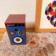 エウレカのバレンタイン商品　オーディオスピーカー缶のご紹介