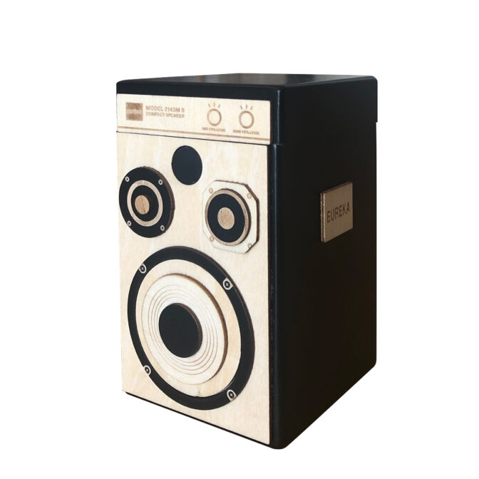 スピーカー木箱　クッキー　チョコレート　オーディオ好き