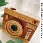 インスタントカメラ木箱　（ブラウン）