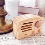ラジオ木箱　（ライトブラウン）