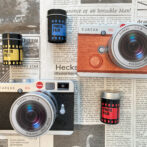 カメラ缶　望遠レンズ　写真フィルム缶