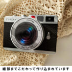 カメラ缶（ブラック）望遠レンズ