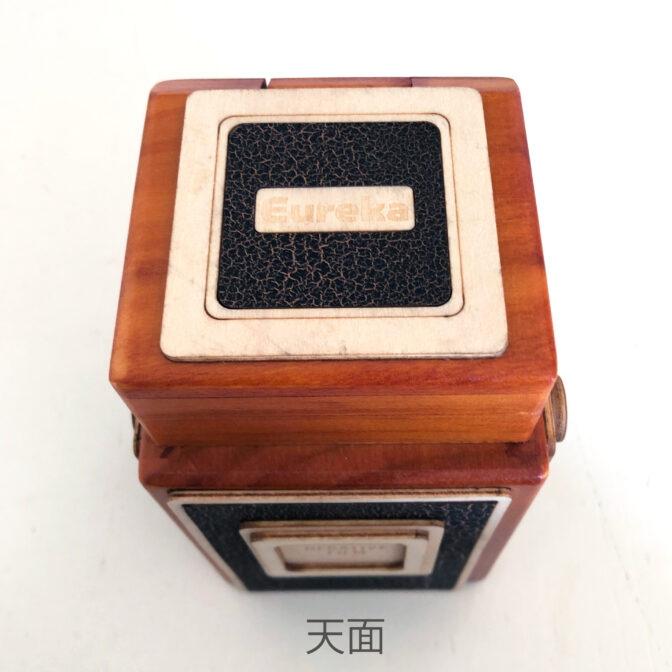 レフレックスカメラ木箱天面