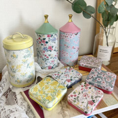 【春らしい花柄缶シリーズをご紹介します！】エウレカ・スプリングギフト2023②