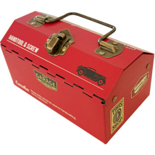 工具箱缶（レッド）