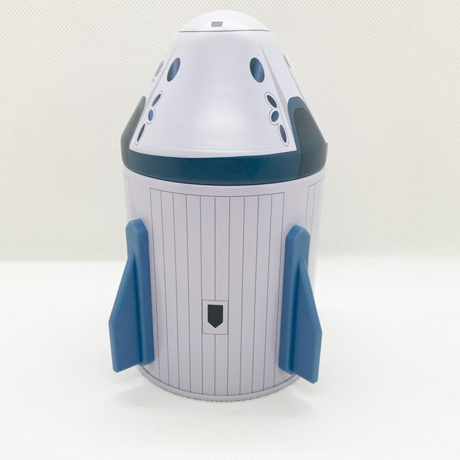 缶ベル 超初期？ブラス缶 ダストボックス SS－223 吸い殻収集缶 赤 290002