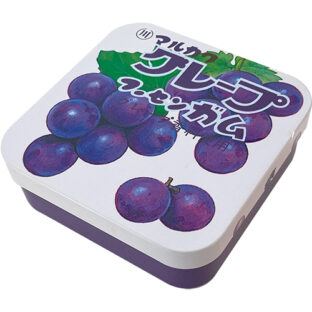 マルカワ　グレープ　フーセンガム缶