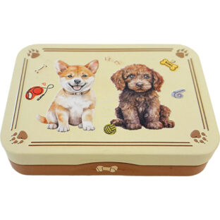 プードル・柴　ミニ缶