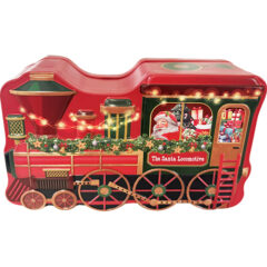 サンタ　機関車缶