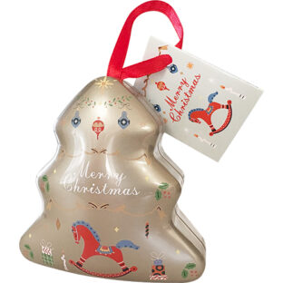 クリスマス　オーナメント缶（ツリー）