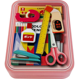 【2026年3月上旬以降販売開始予定】お道具箱ミニ缶(ピンク)