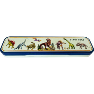 【2026年5月中旬以降販売開始予定】ダイナソー　ペンケース缶