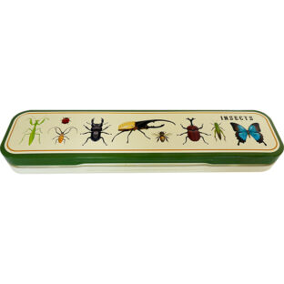 【2026年5月中旬以降販売開始予定】昆虫　ペンケース缶