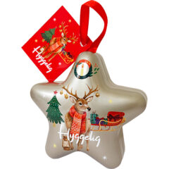 クリスマス　オーナメント缶（スター）